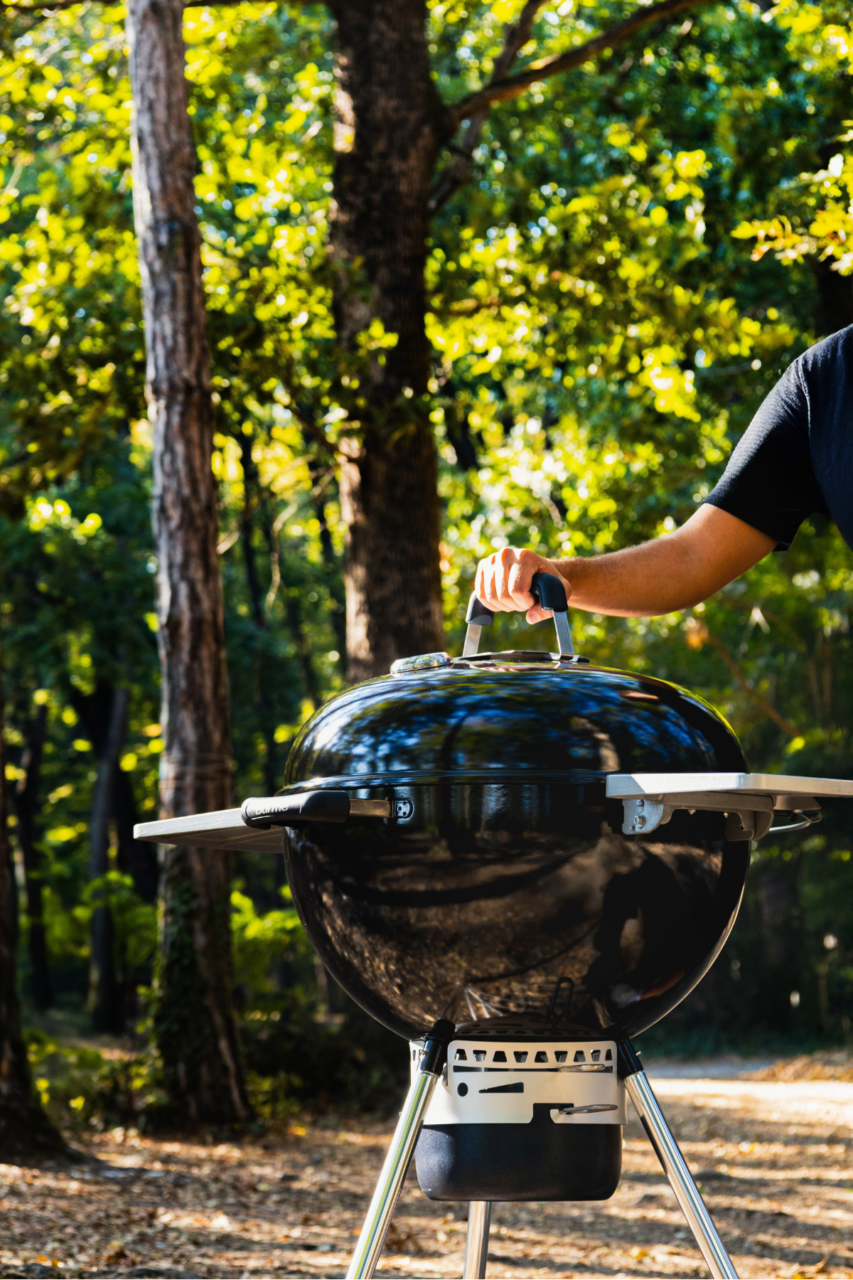 Bürme Partner 55.05 Black Masalı Profesyonel Kömürlü Barbekü