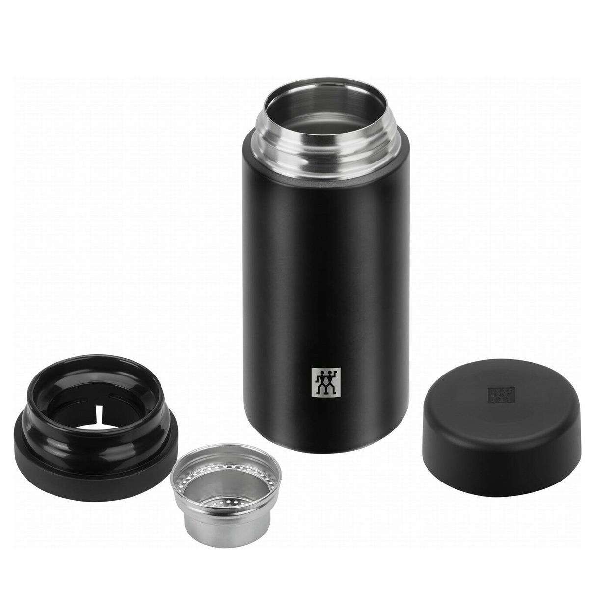 Zwilling Süzgeçli Termos Siyah 420 Ml