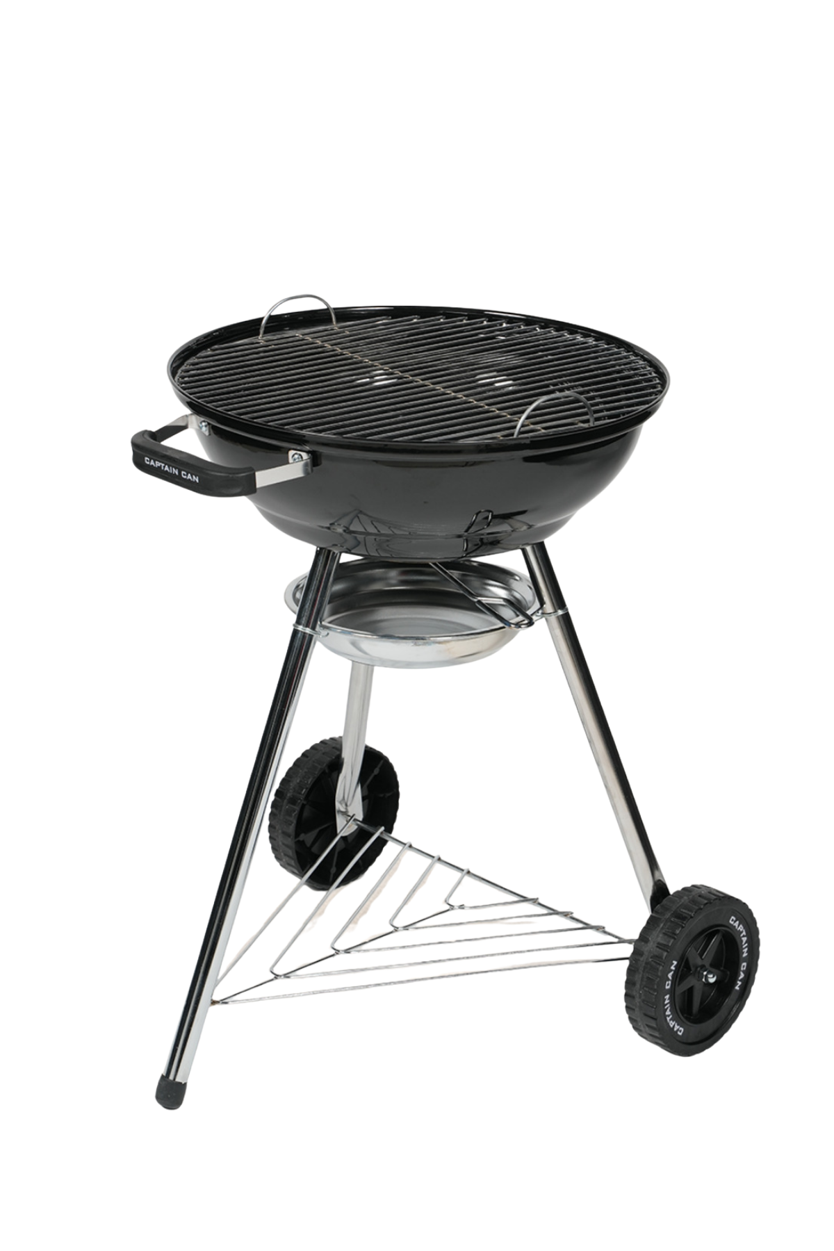 Captain Can Grill Set&Go 47 Kömürlü Mangal & Barbekü - Siyah