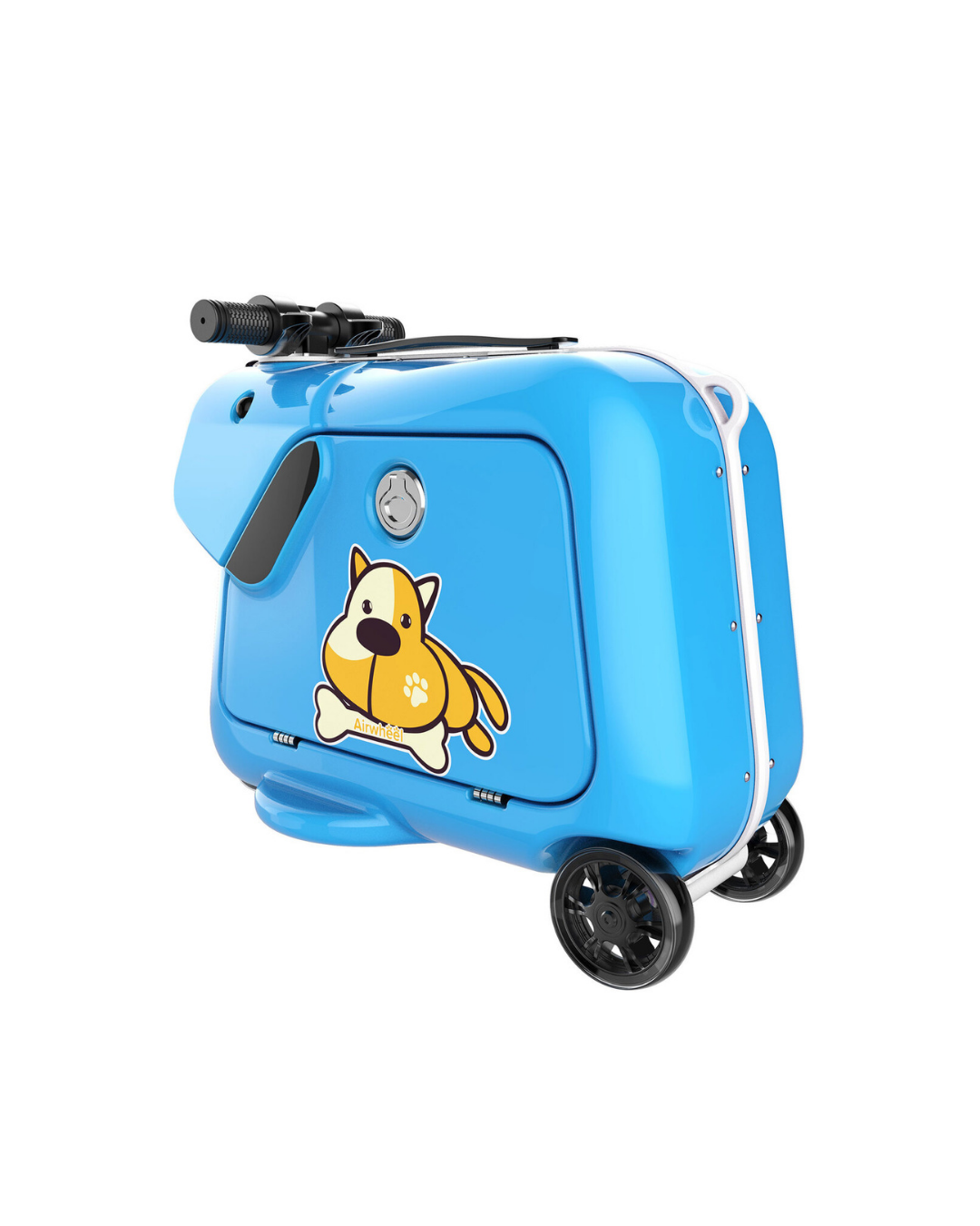 Airwheel SQ3 Çocuklar İçin Elektrikli Binilebilir Scooter Valiz Mavi