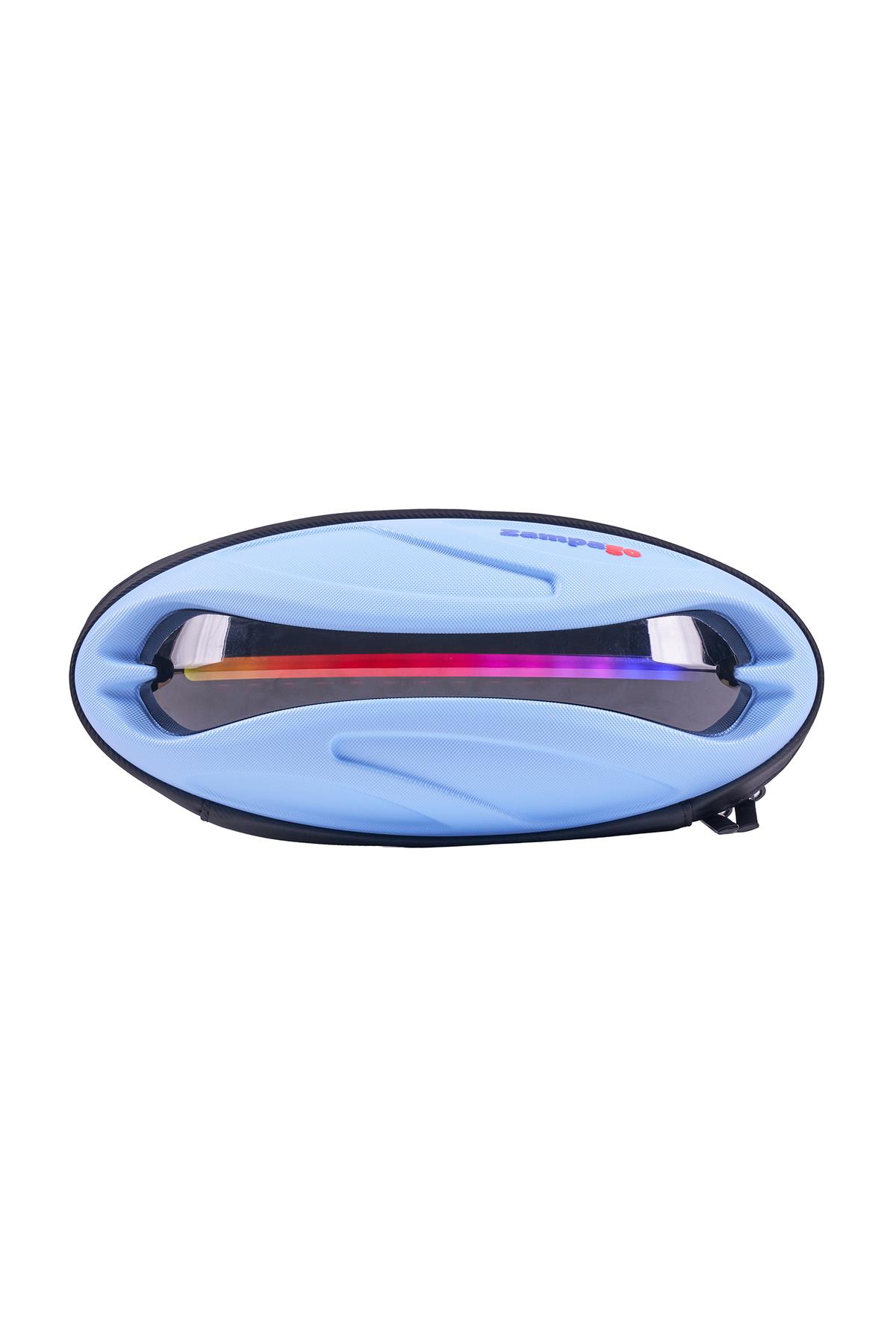 Zampago Sling Led Işıklı Bel Çantası Mavi