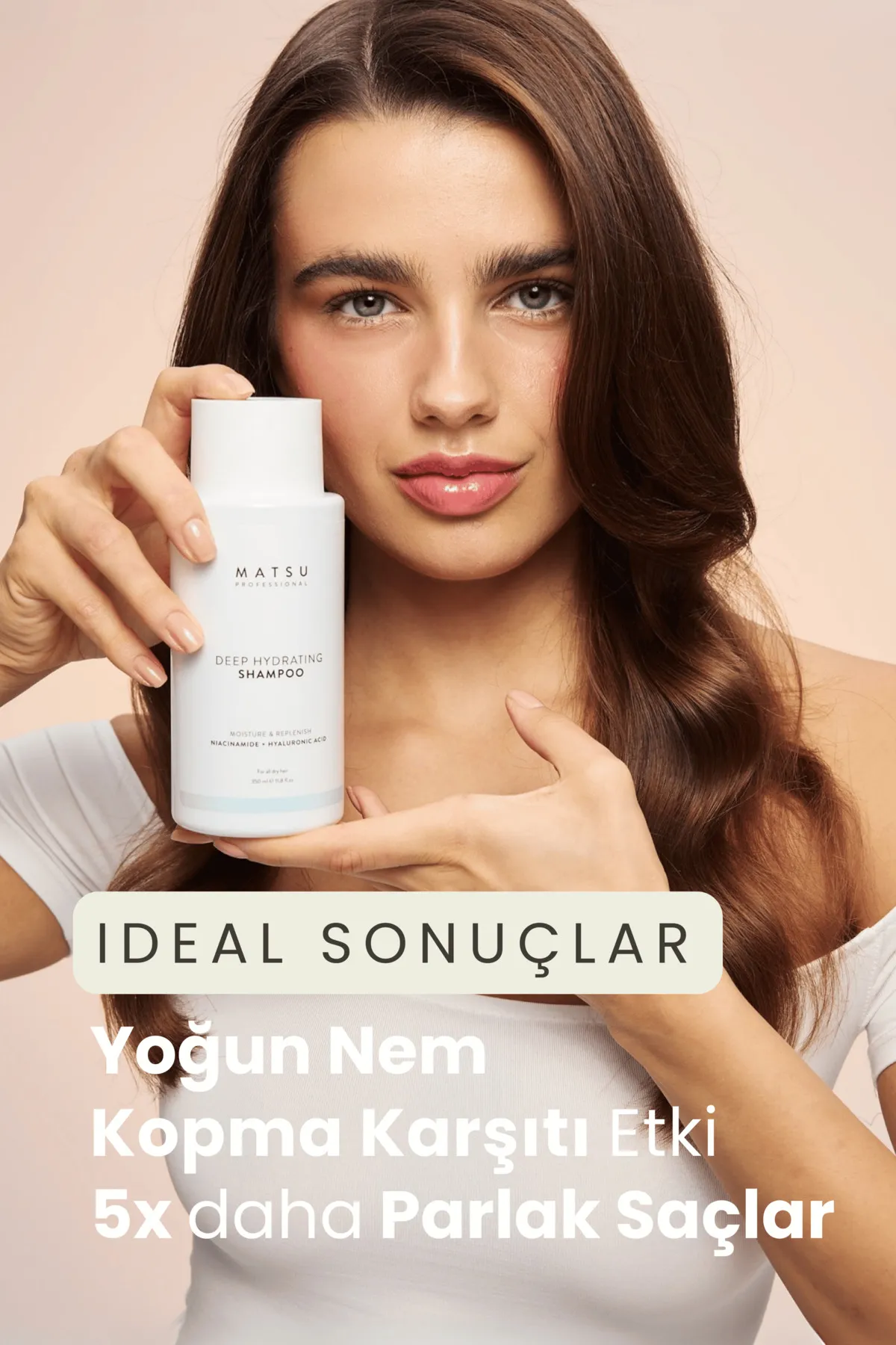 Matsu Deep Hydrating Kuru Saçlar için Yoğun Nemlendirici Şampuan 350ml