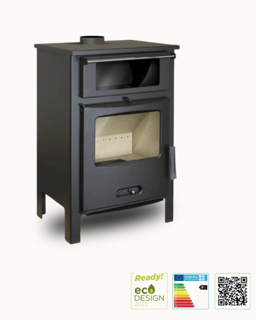 Lacunza Sagra CH 6-12 kW Kuzine Odun Sobası