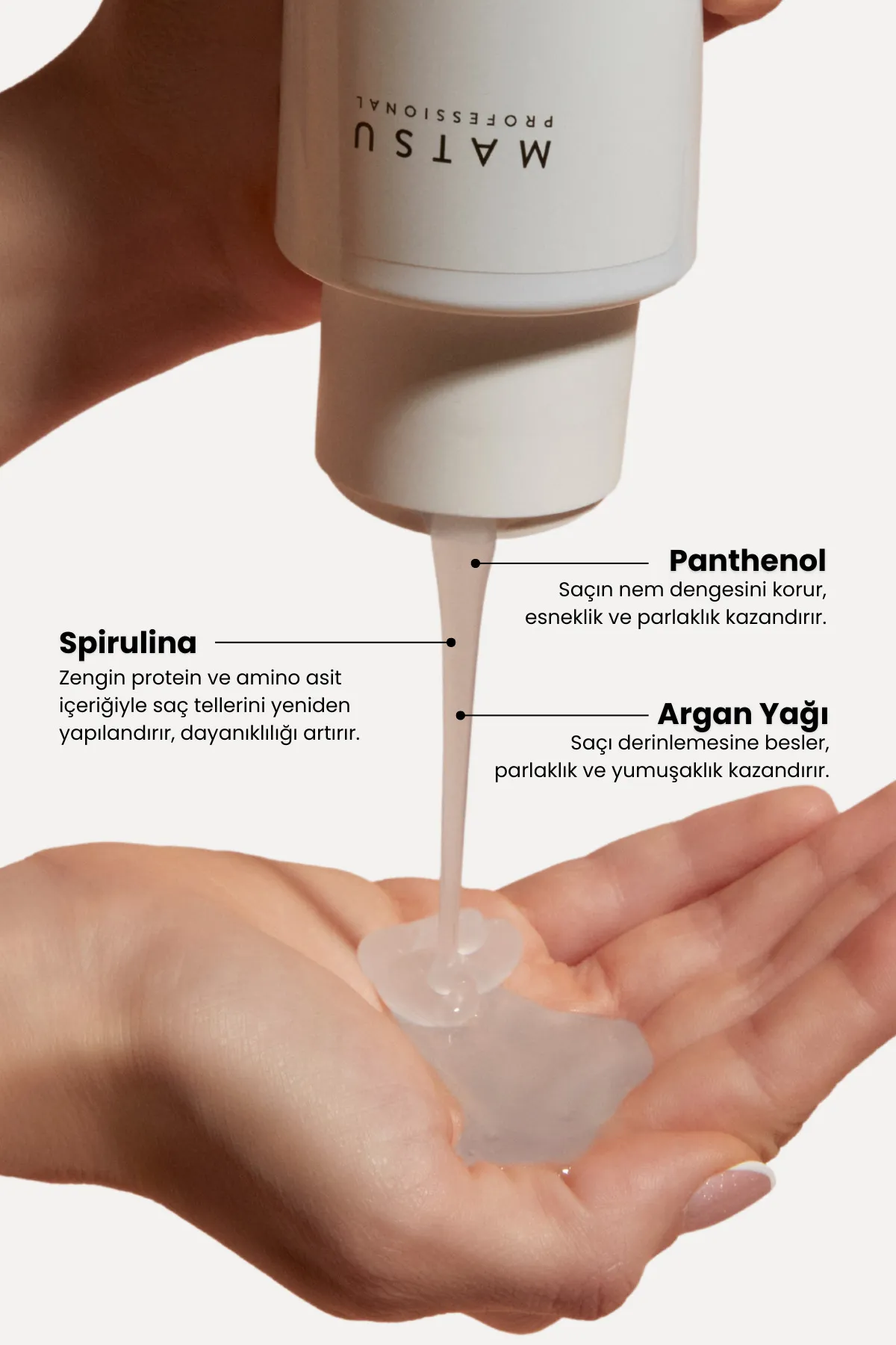 Matsu Intensive Repair Yıpranmış Saçlar Için Yoğun Bakım Şampuanı 350 Ml