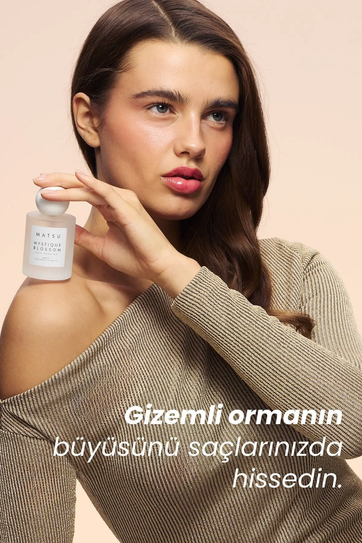 Matsu Mystique Blossom Saç Parfümü 50 ml | Beyaz Çiçekler, Odunsu Notalar Hair Mist