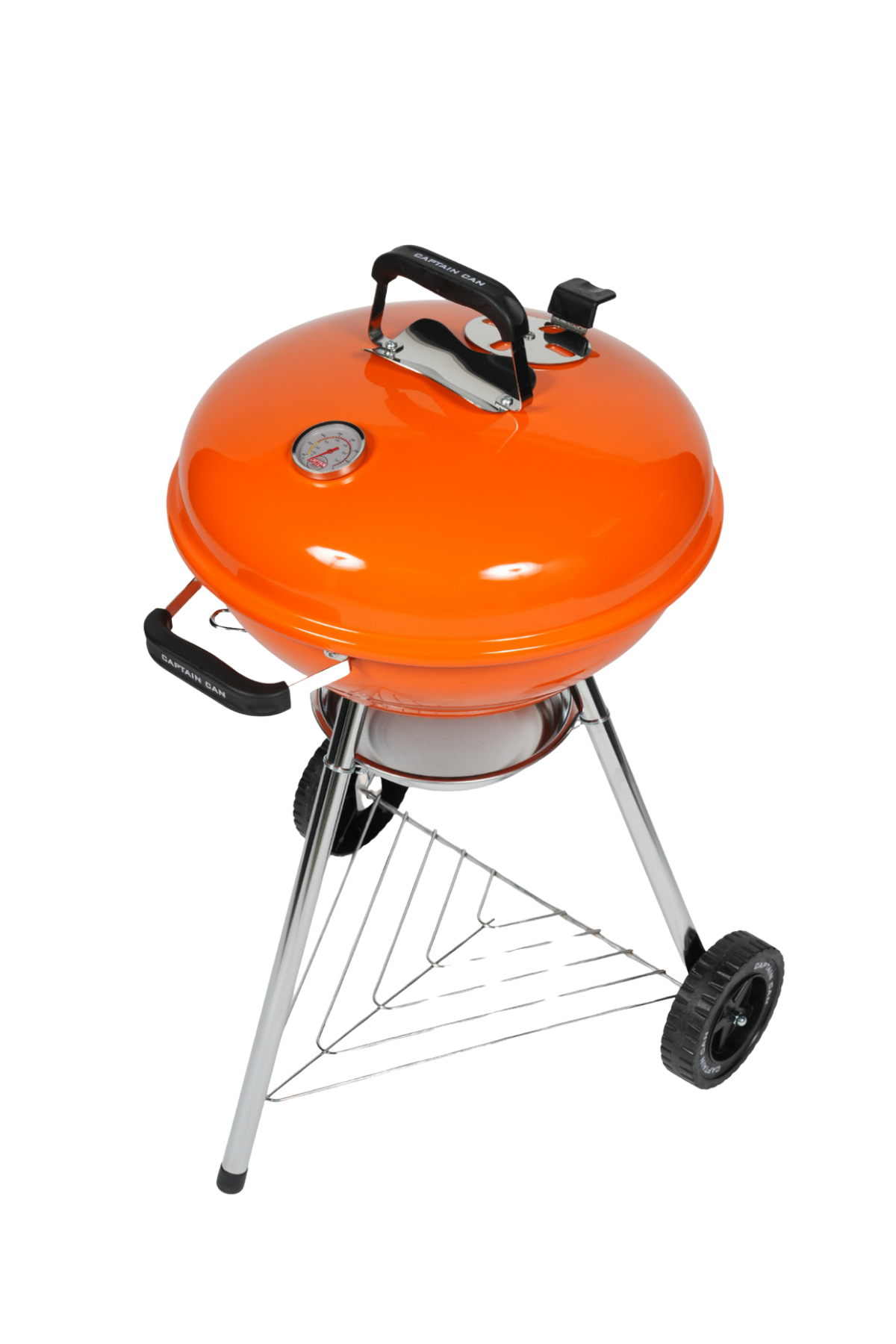 Captain Can Grill Set&Go 47 Kömürlü Mangal & Barbekü - Turuncu