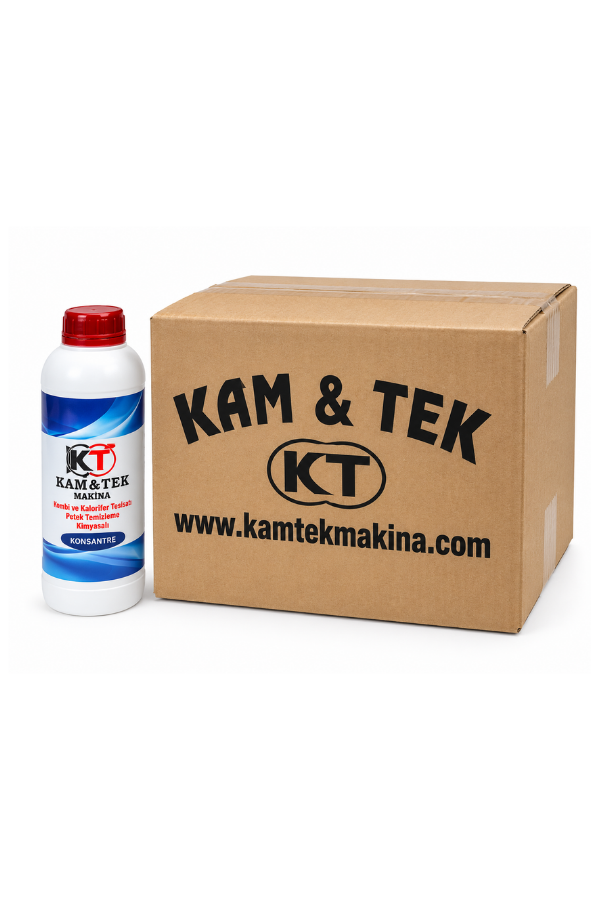 Kamtek Kombi Petek Temizleme Kimyasalı 1 Koli - 10 Adet