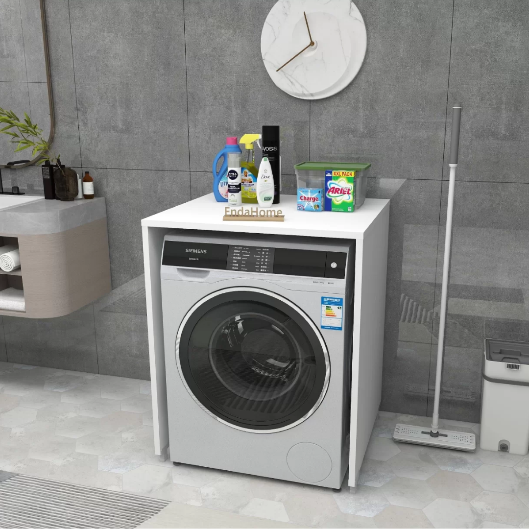 Enda Home Çamaşır Makinesi Dolabı 89x65 cm Enda Home Çamaşır Makinesi Dolabı 89x65 cm Mat - Beyaz
