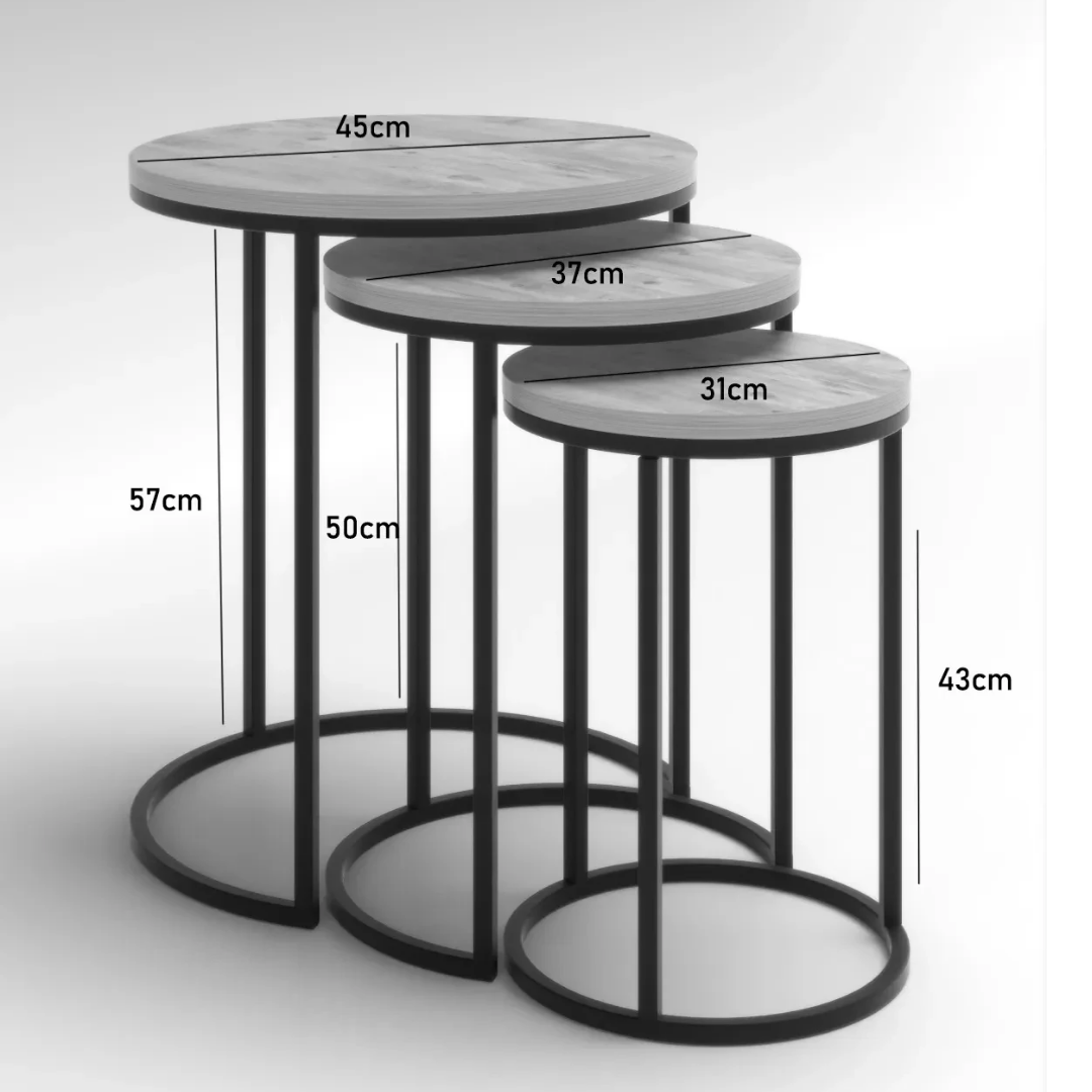 Gold Falez Zigon Sehpa C Lüx Bendir