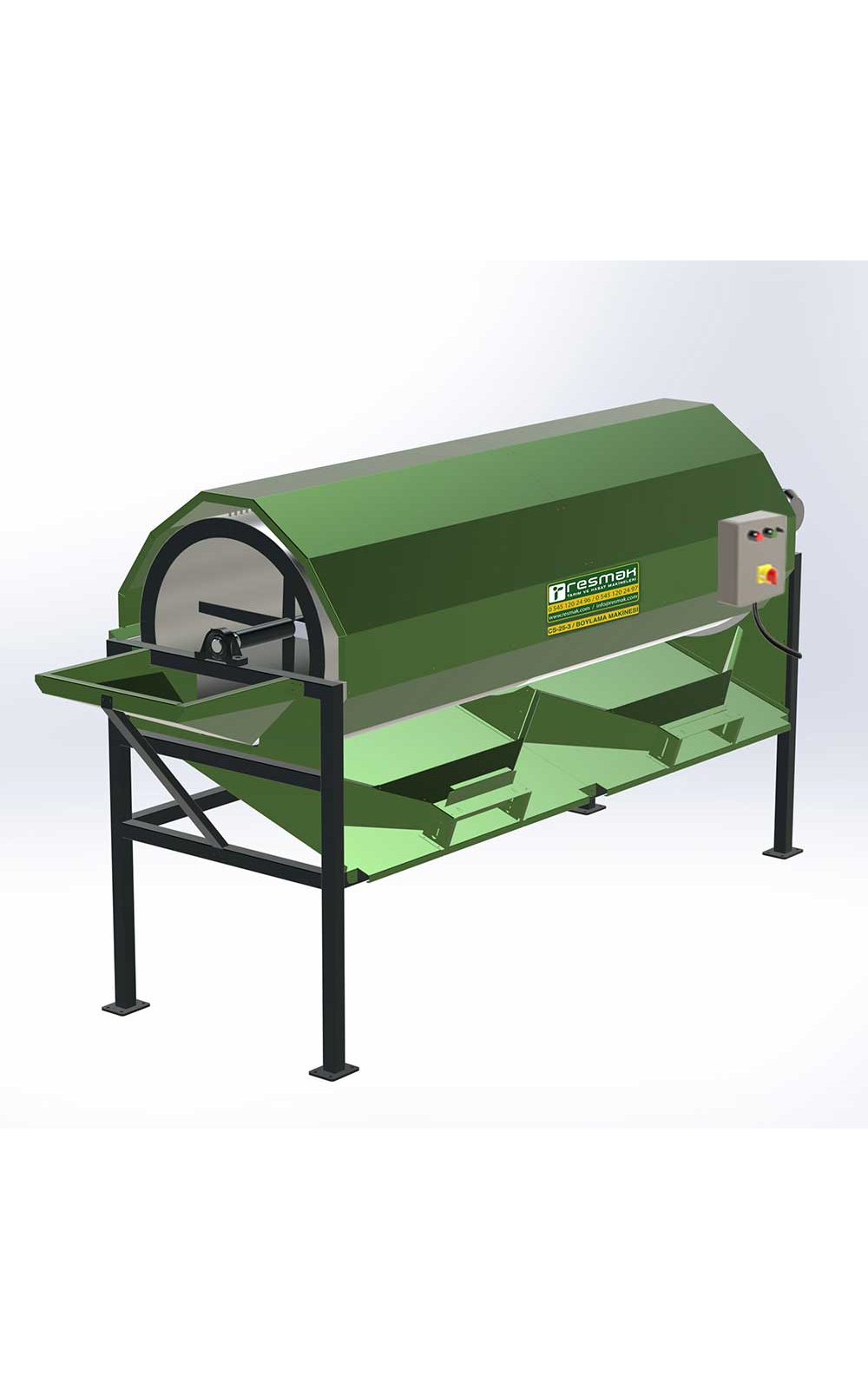 Resmak CS253 Ceviz Boylama Makinesi