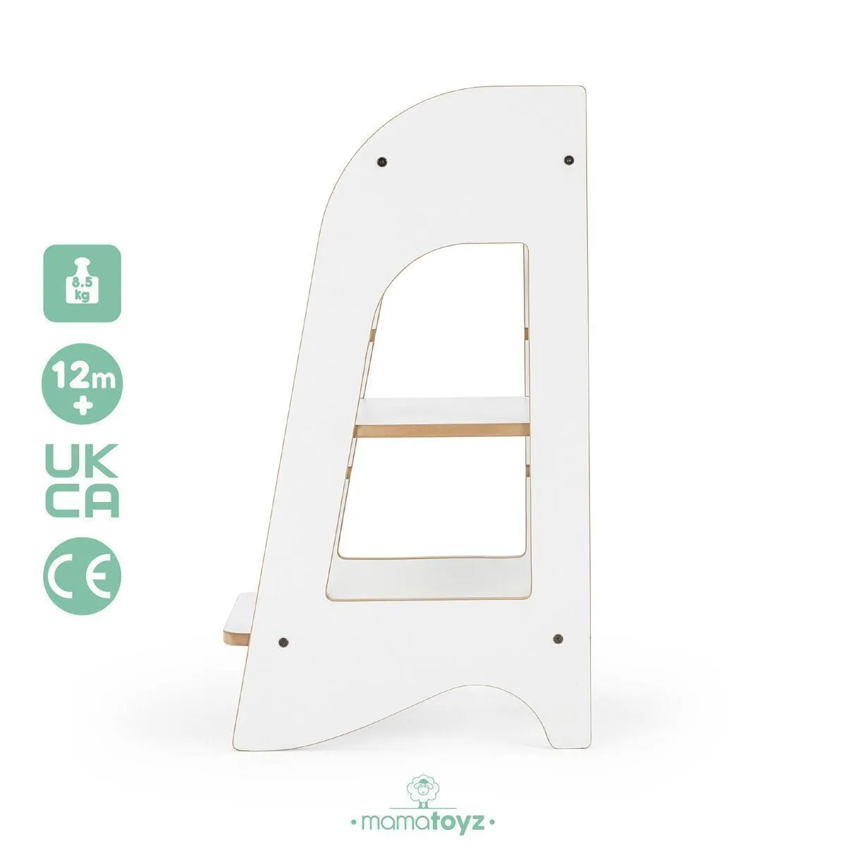 Mamatoyz Öğrenme Kulesi Beyaz- Mdf 07KM