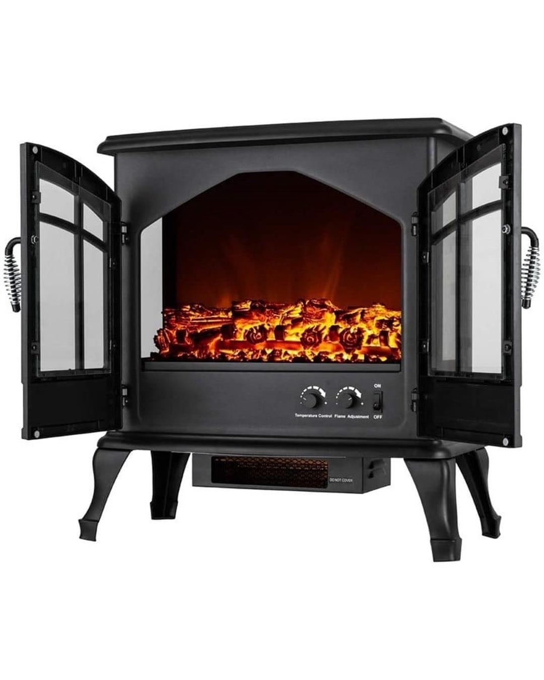 Reyo Stove Babil Isıtıcılı Çift Kademe Dekoratif Elektrikli Şömine