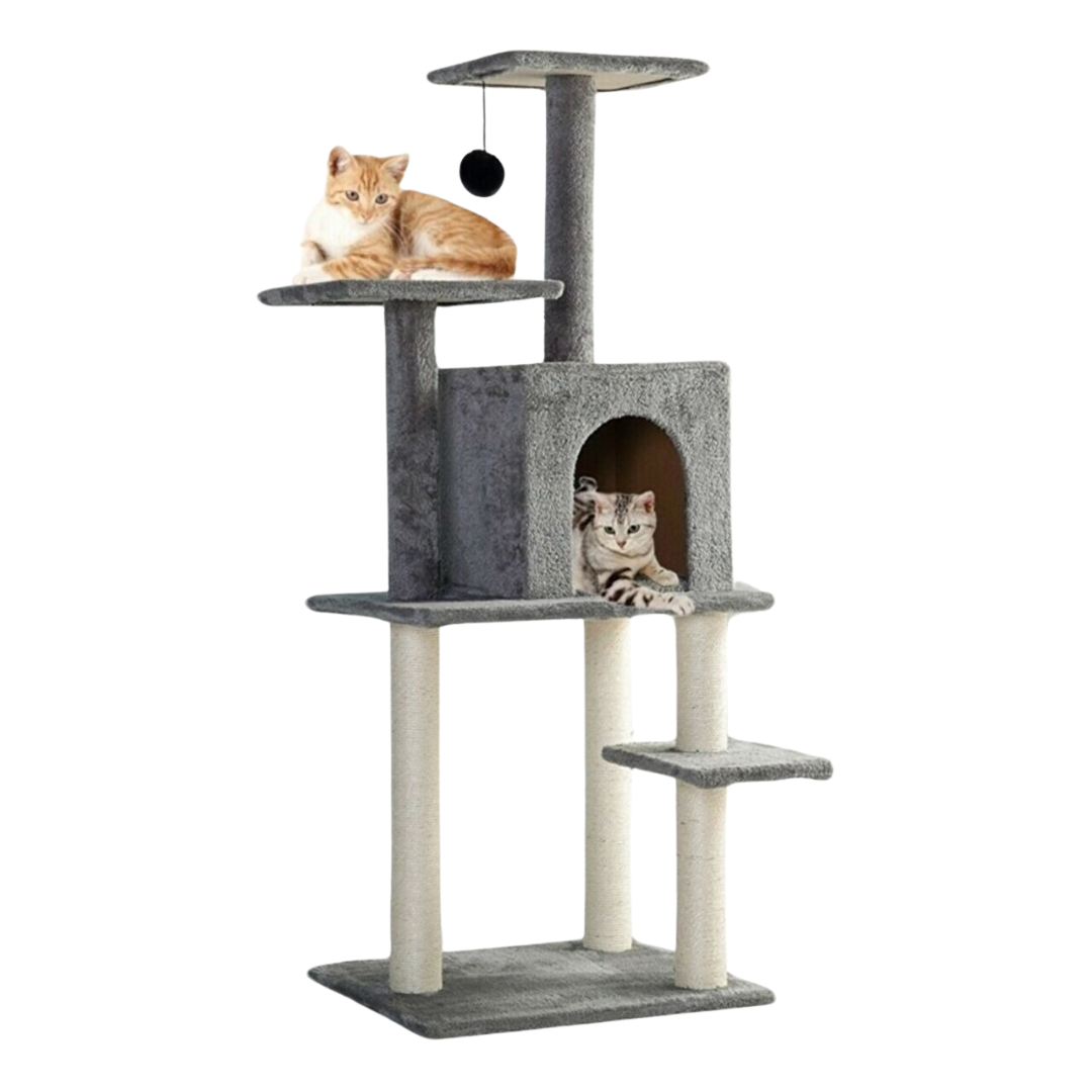 Reyo Pet Double Step Kedi Tırmalama Evi