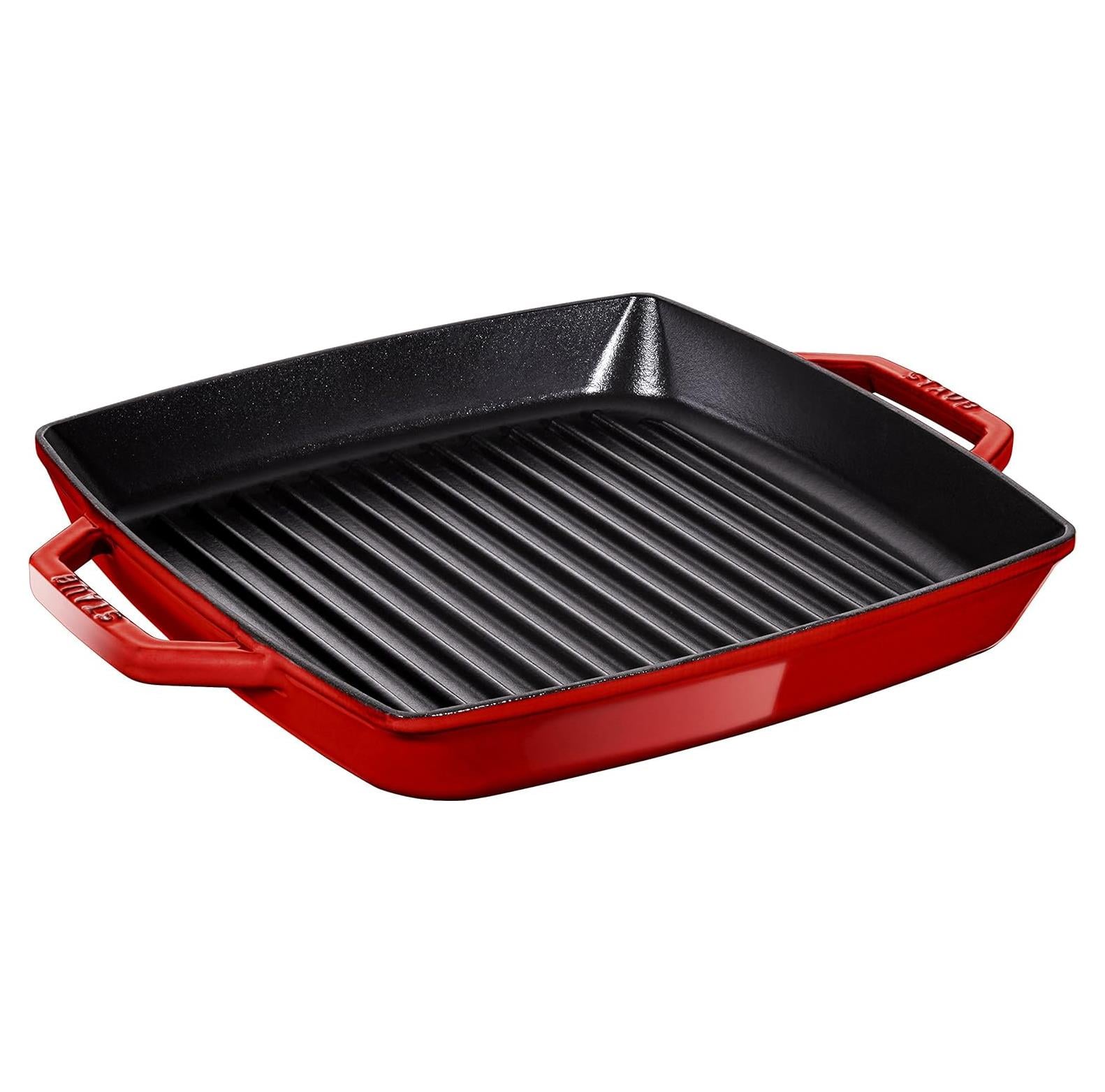 Staub La Cocotte Döküm Demir Izgara Tava 28x28 Cm Kiraz