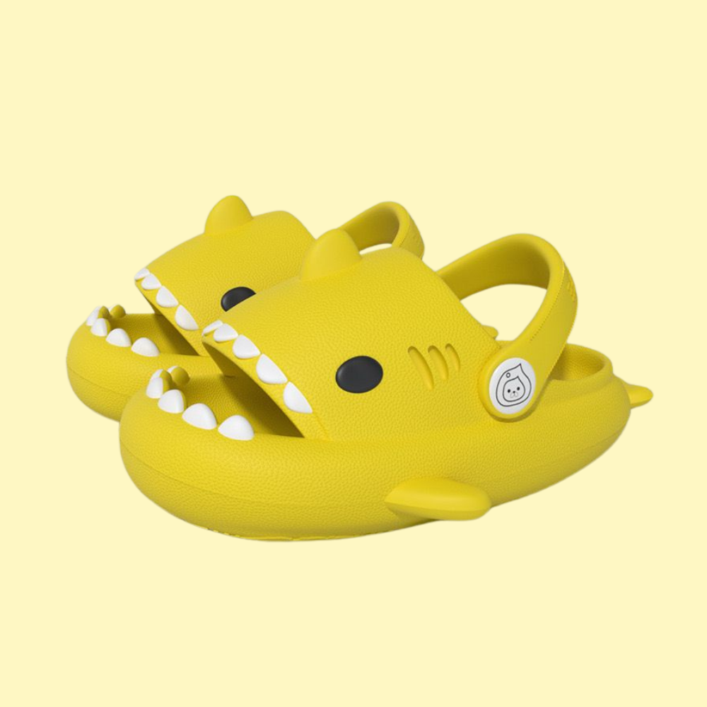 Hipnotico Çocuk Shark Slides Köpekbalığı Terlik Sandalet