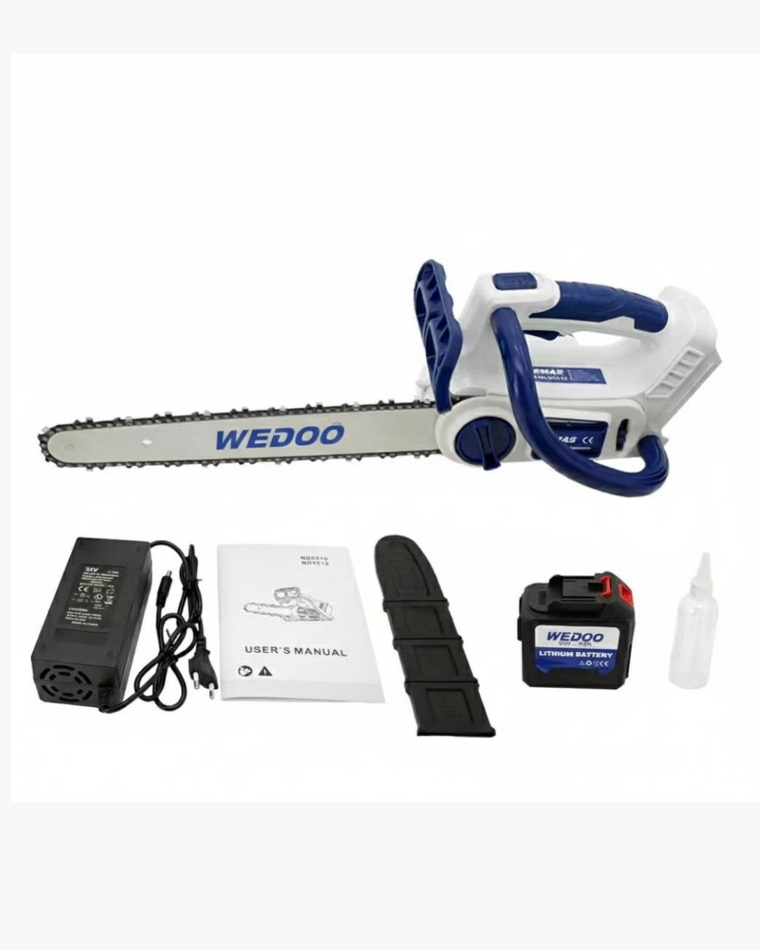 Wedoo MLS-0043 Akülü Ağaç Kesim Motoru 40V 4 Ah