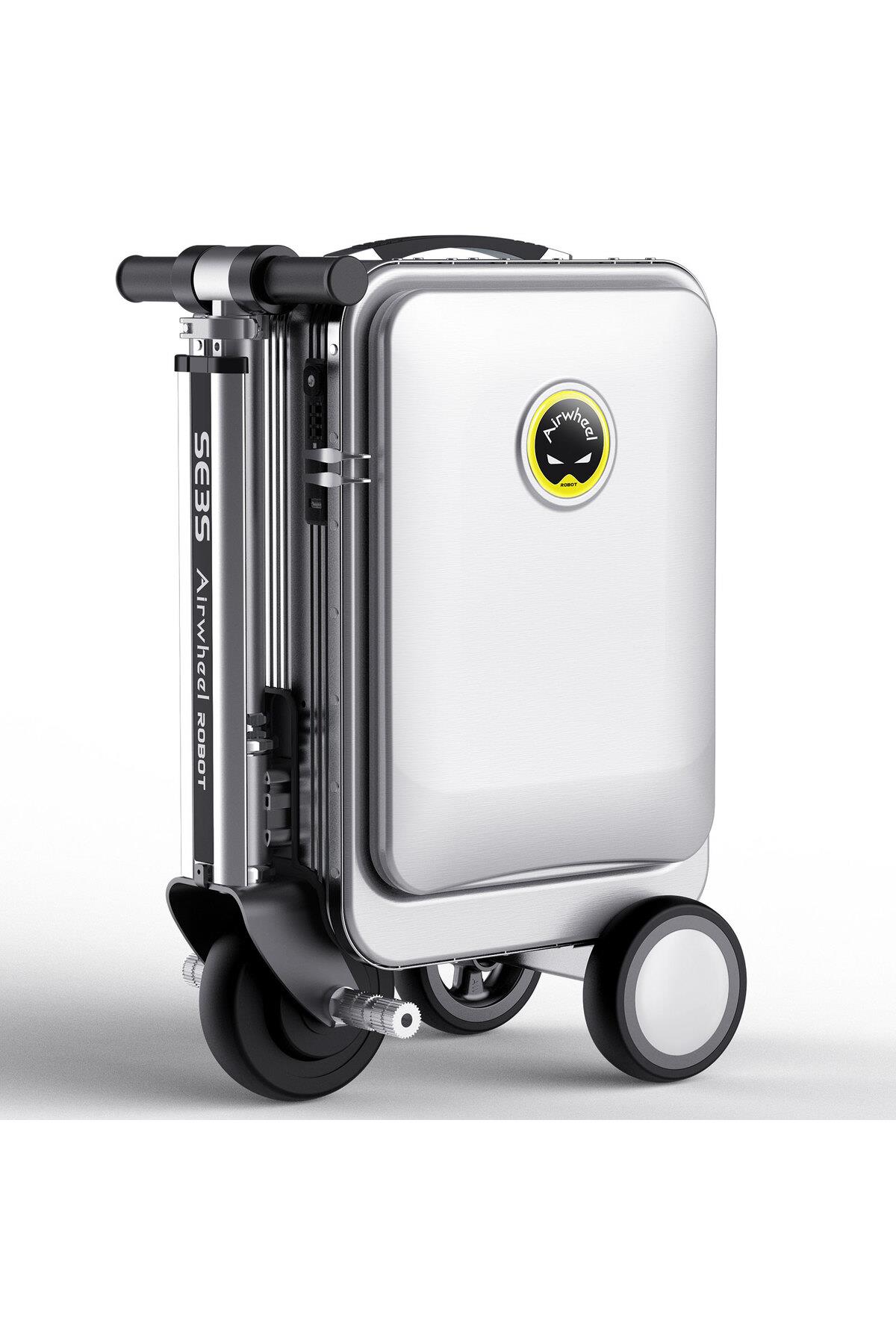 AirWheel SE3S Elektrikli Binilebilir Scooter Valiz Gri