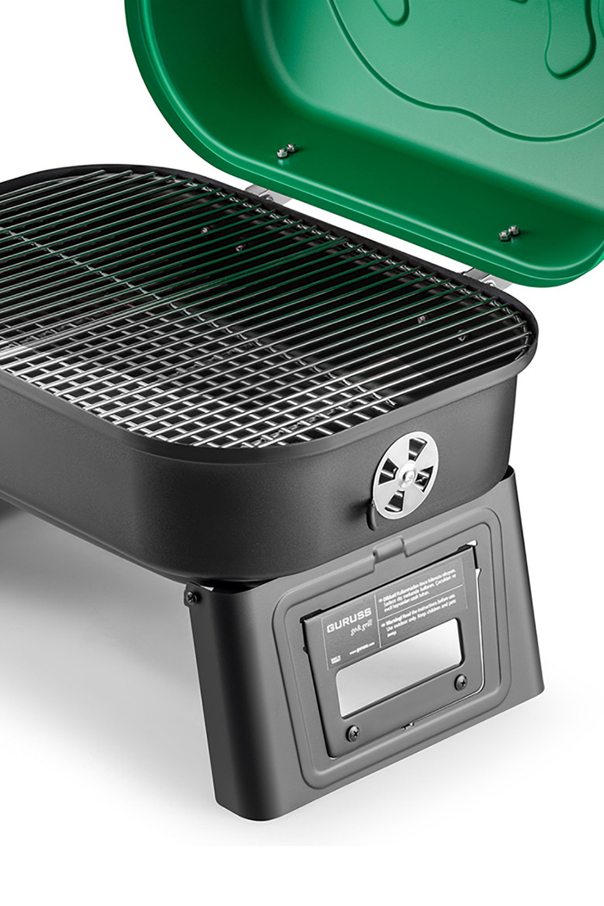 Guruss Go & Grill Barbekü Mangal Yeşil