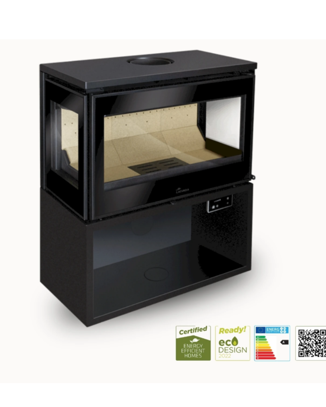 Lacunza 700 Paris Clid 7-12 kW Odun Sobası