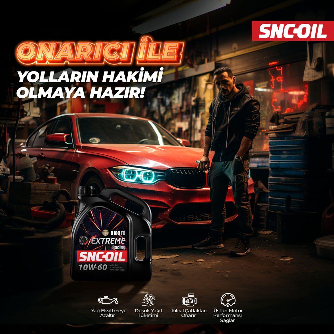 Snc Oil 9100 Fh Racing Extreme 10W-60 Motor Yağı 1 Litre