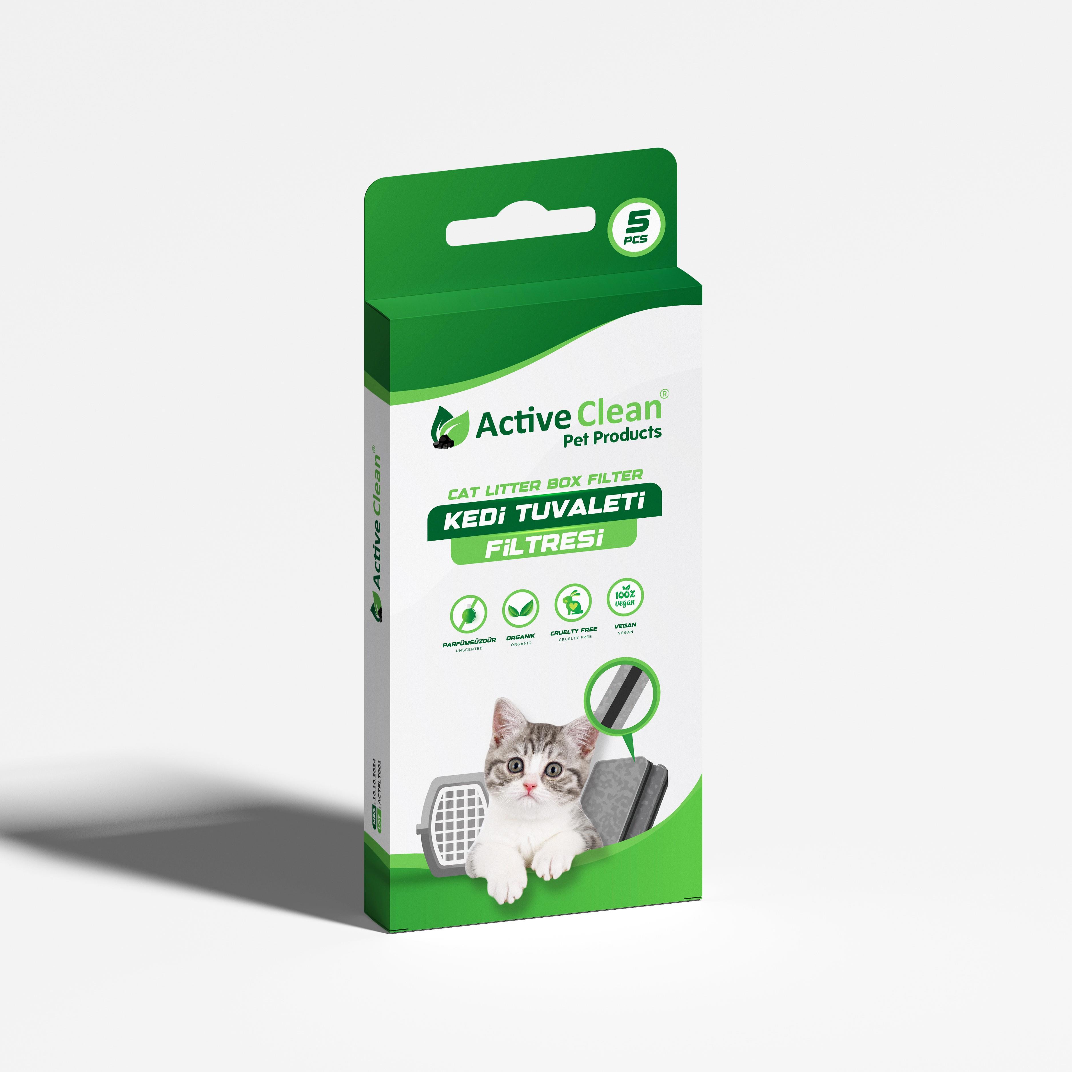 Active Clean Kedi Tuvaleti Filtresi