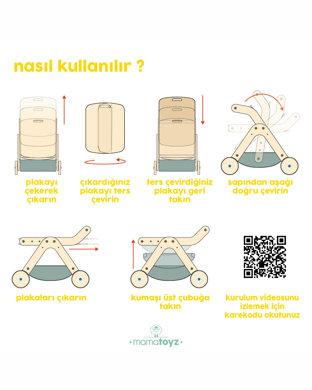 Mamatoyz Trio Yürüteç Aktivite Masası Ahşap Chef, Mangal Versiyon