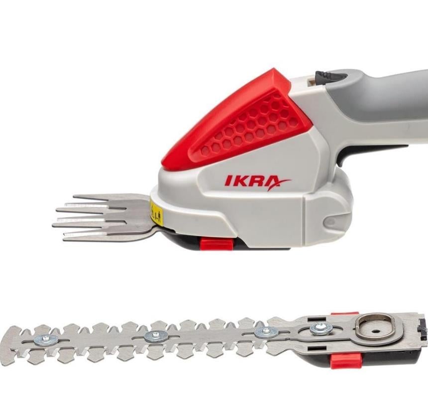 Ikra IGBS 1054 LI 7.2V 2.5 Ah Şarjlı Çit Kesme ve Budama Makinesi