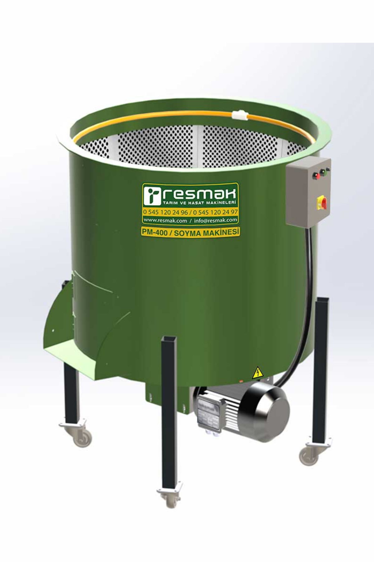 Resmak PM400A Devir Ayarlı Ceviz Soyma Makinesi