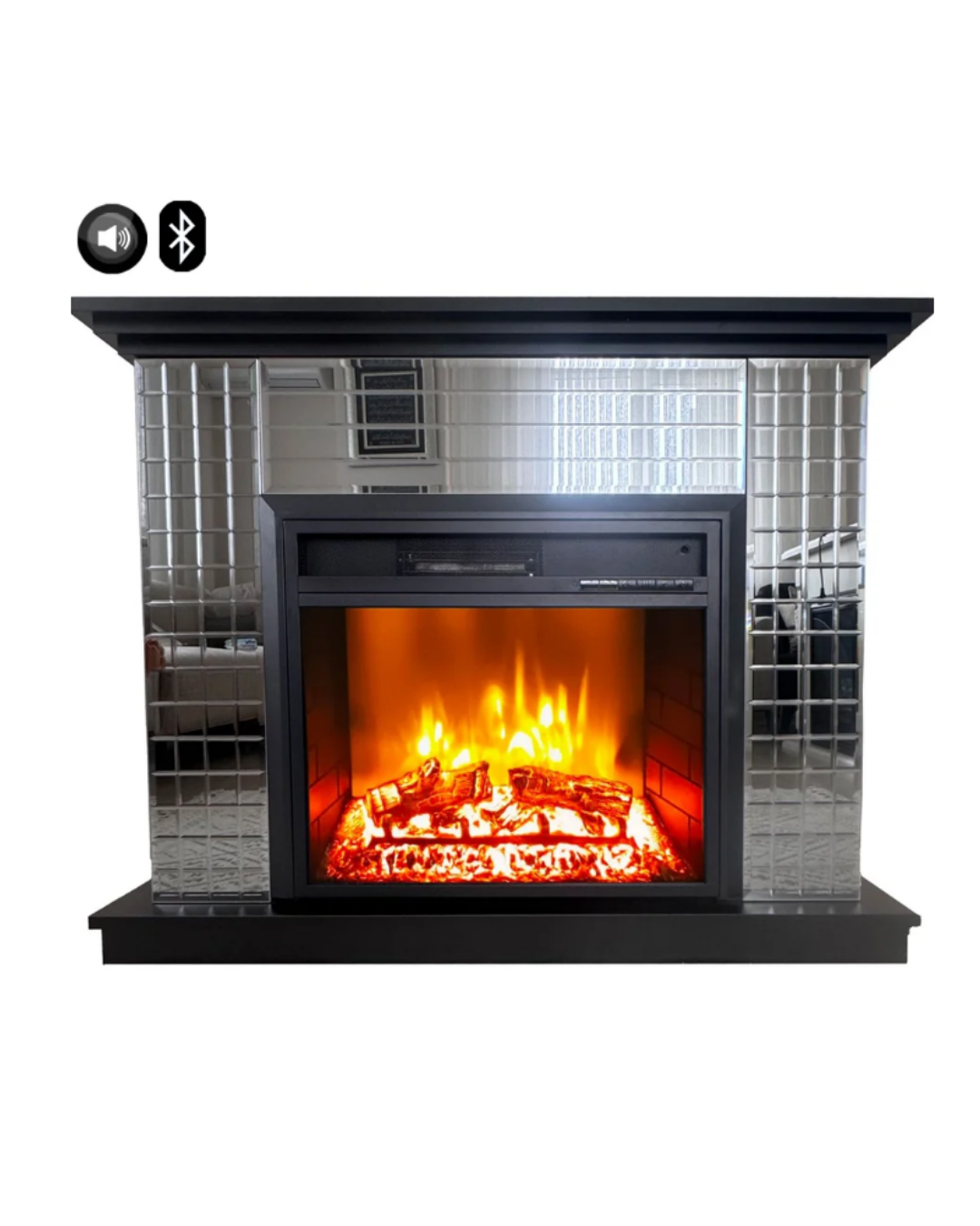 Dlc 0992S 1800W Bluetooth ve Ses Efektli Elektrikli Şömine