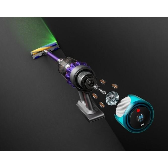 Dyson Gen5detect Mor-Gri Şarjlı Dikey Süpürge