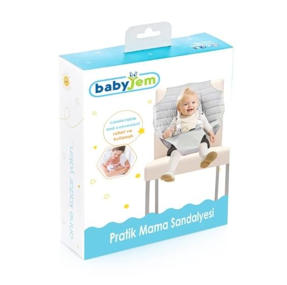 Babyjem Portatif Kumaş Mama Sandalyesi