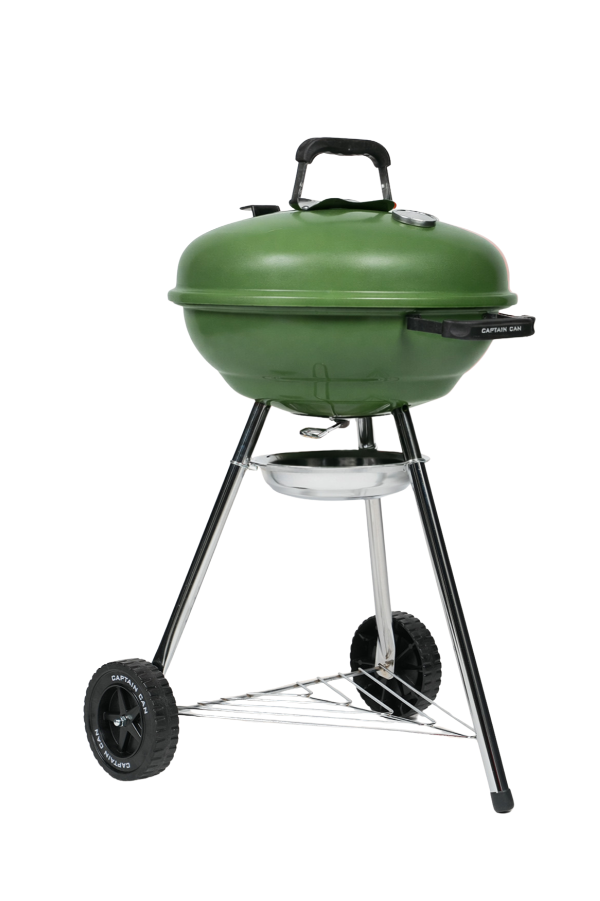 Captain Can Grill Set&Go 47 Kömürlü Mangal & Barbekü - Yeşil