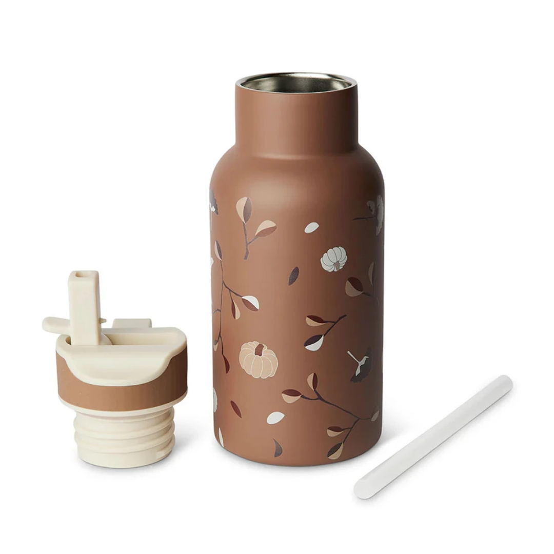 Nuuroo Paslanmaz Çelik Termos Juno Carnival Train Kahverengi 350 ML