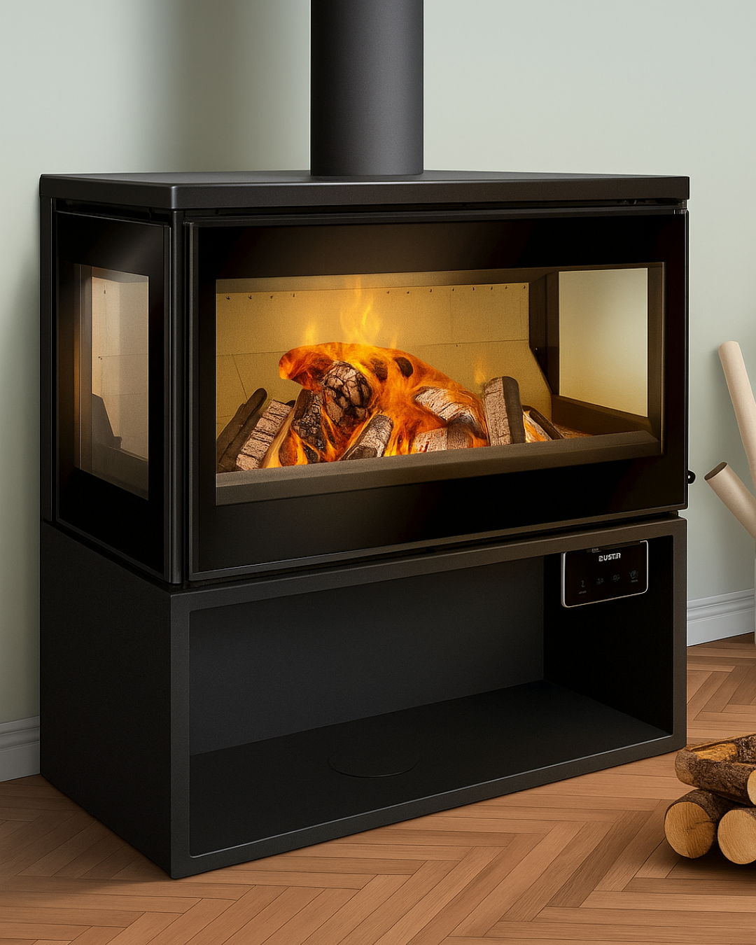 Lacunza 800 Paris Clid 7-13 kW Odun Sobası