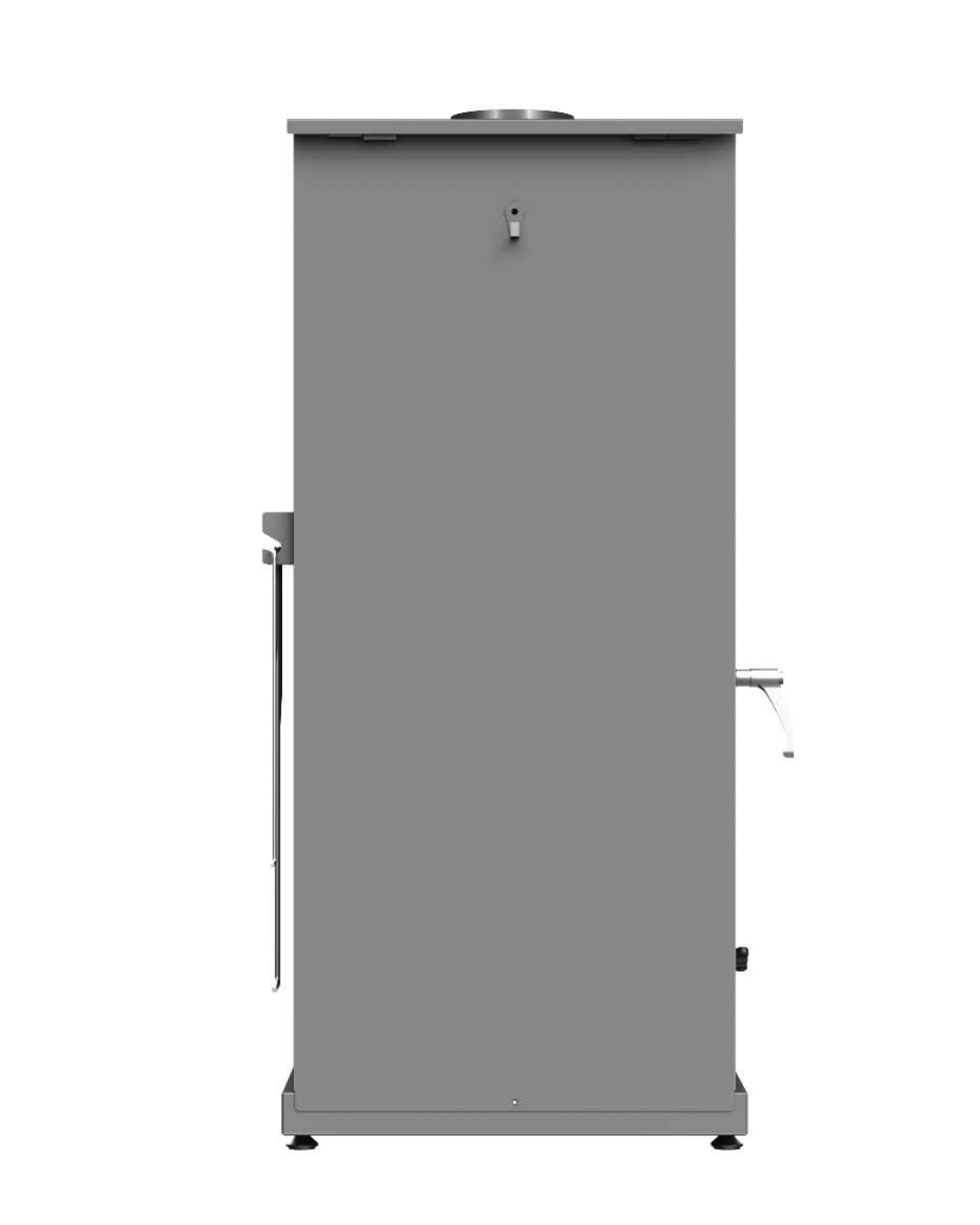 Baba's Stove Silver Plus 8 KW Kuzine Manuel Pelet Odun Sobası 