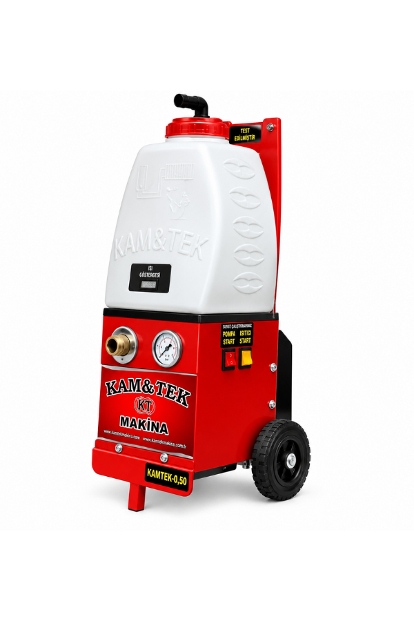 Kamtek KPT 0.50 HP Isıtıcılı 370 W Petek Temizleme Makinesi