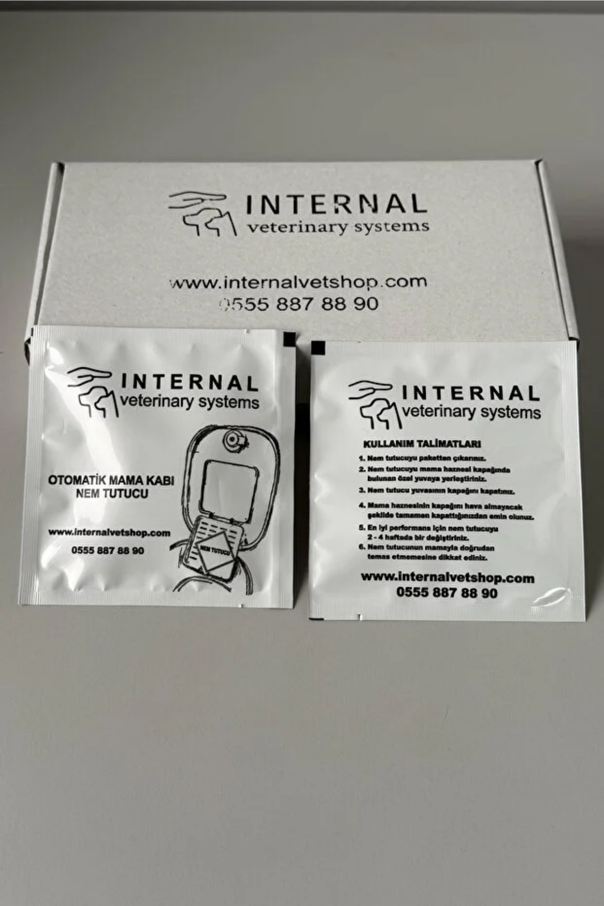 Reyo Kedi Köpek Mama Kabı Nem Tutucu, Kurutucu 10'lu Paket (10 GR X 10 ADET), Mama Kabı Nem Alıcı, Nem Giderici