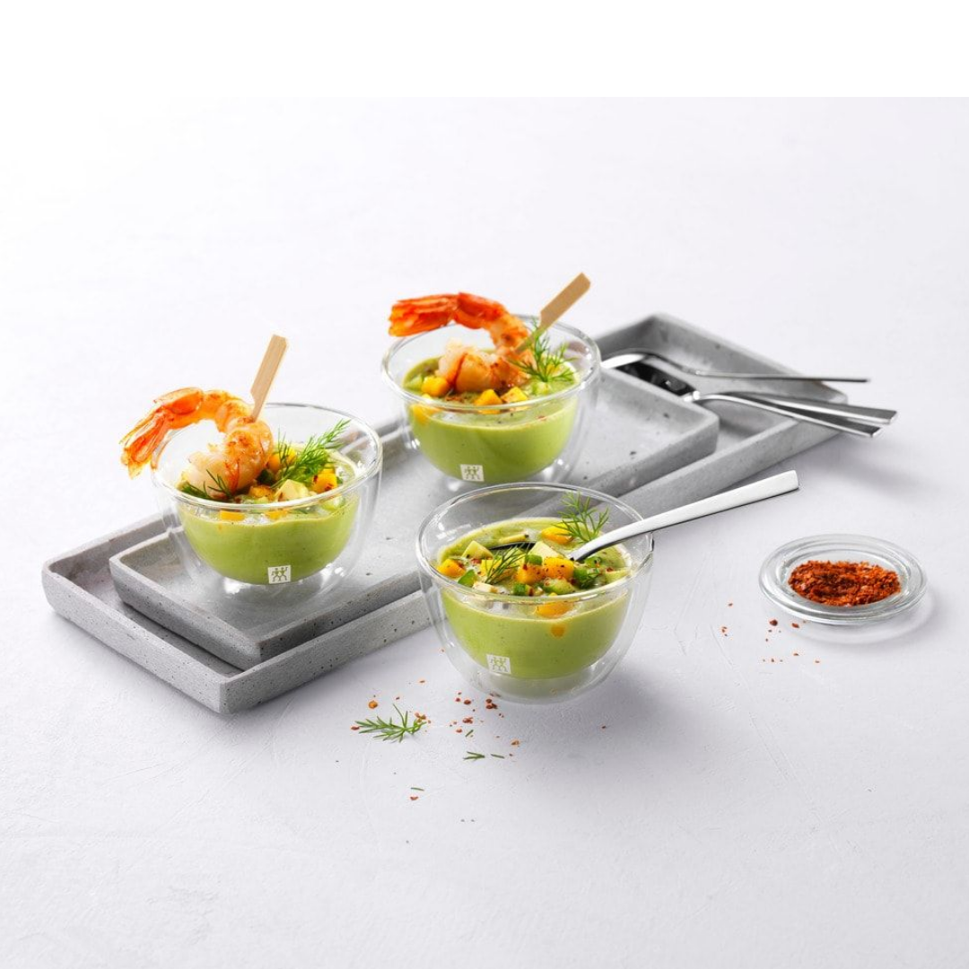 Zwilling Sorrento Aperatif Cam Kase Seti 3 Parça