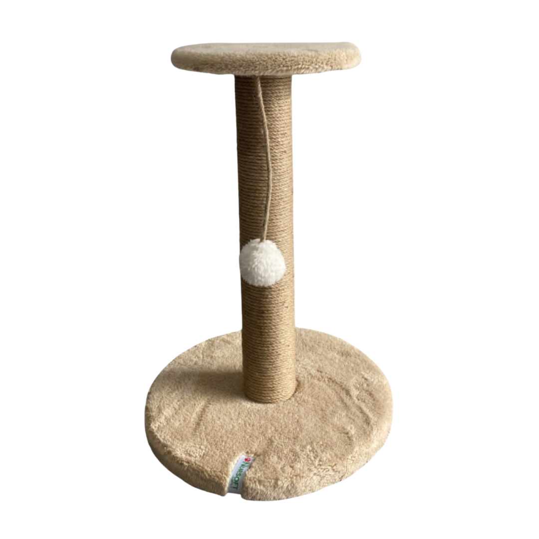 Reyo Pet Stepli Kedi Tırmalama Tahtası Bej