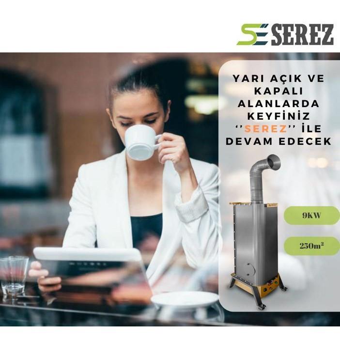 Serez 400-E Mini 380V Elektrikli Isıtıcı Mekan Isıtıcı