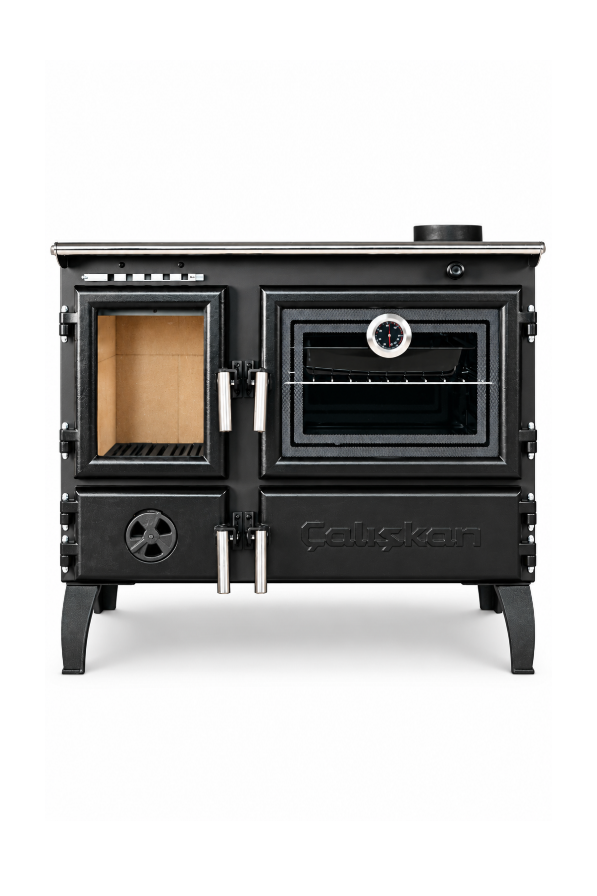Reyo Stove Rabat Gurme Tuğlalı Fırınlı Şömine Soba EN Sertifikalı