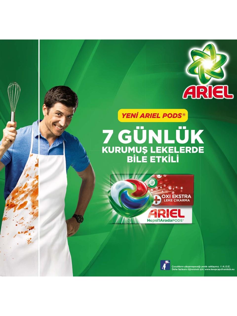 Ariel Pods Kapsül Çamaşır Deterjanı Oxi 10'lu