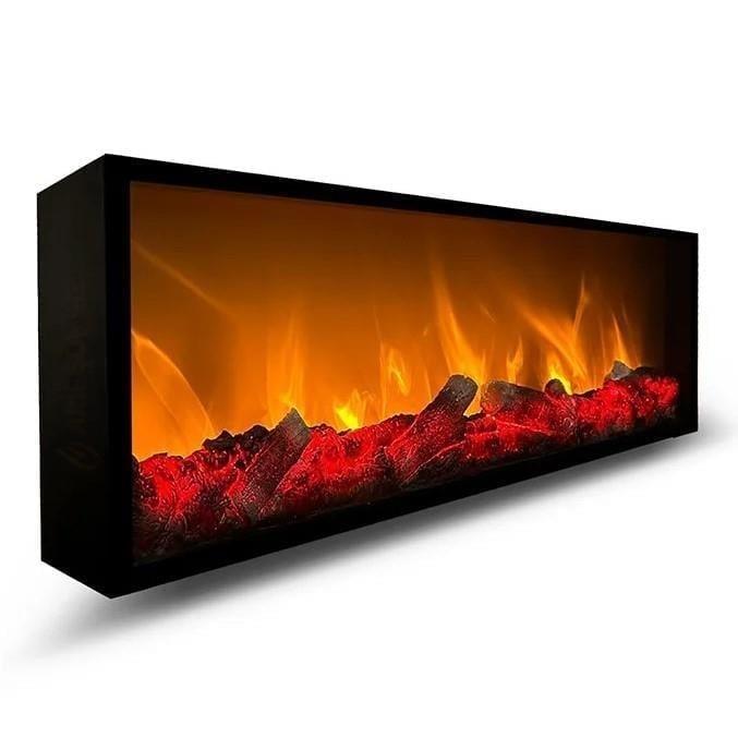 Arif Söğütözü 120x40cm Kumandalı Bluetooth ve Ses Efektli Dekoratif Elektrikli Şömine