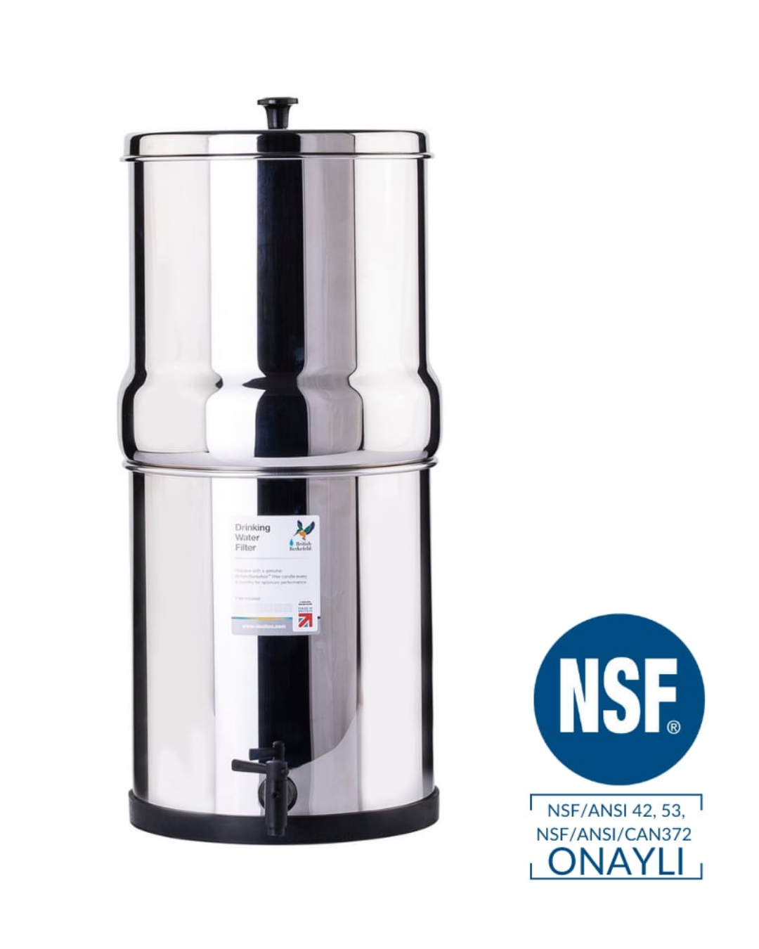 British Berkefeld 6 Lt Portatif Su Arıtma Cihazı 2 Filtre