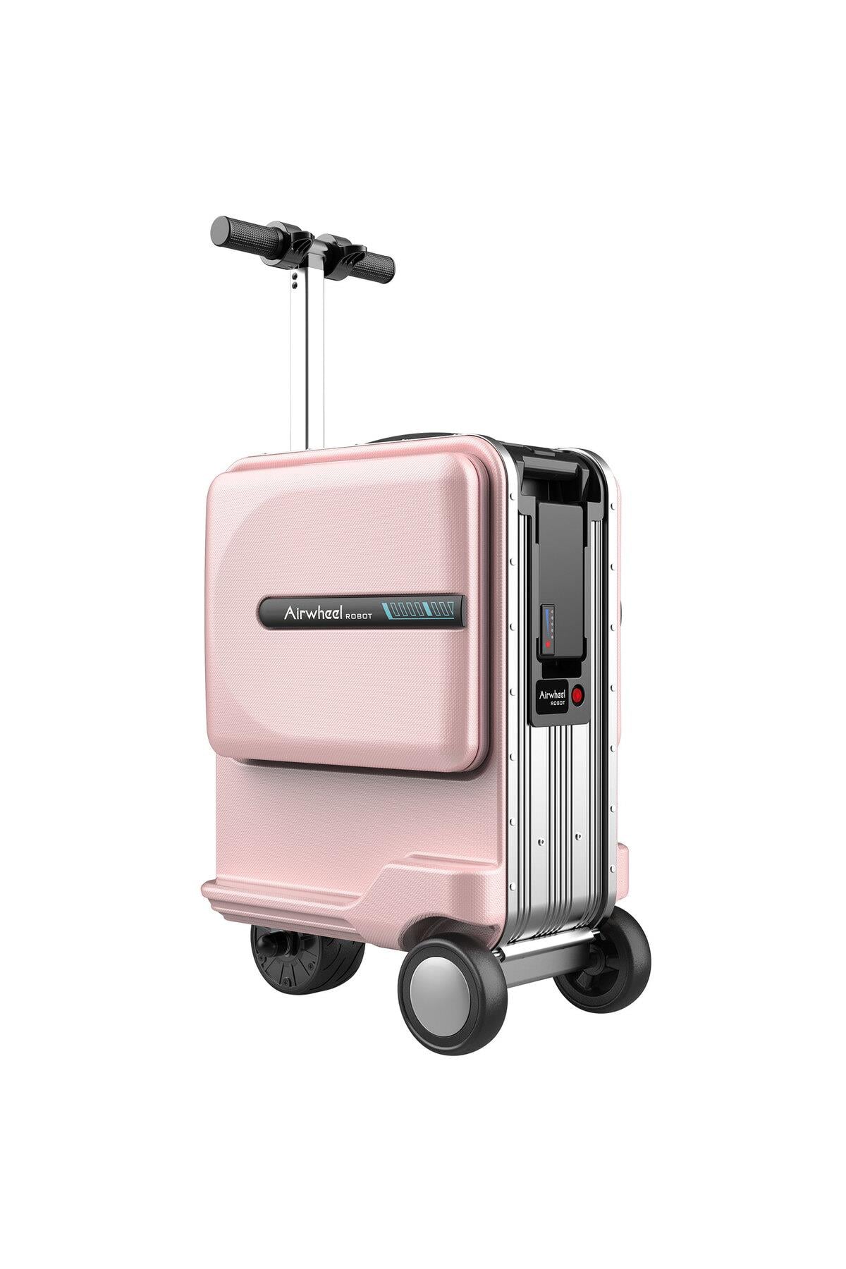 AirWheel SE3MINIT Elektrikli Binilebilir Scooter Valiz Pembe