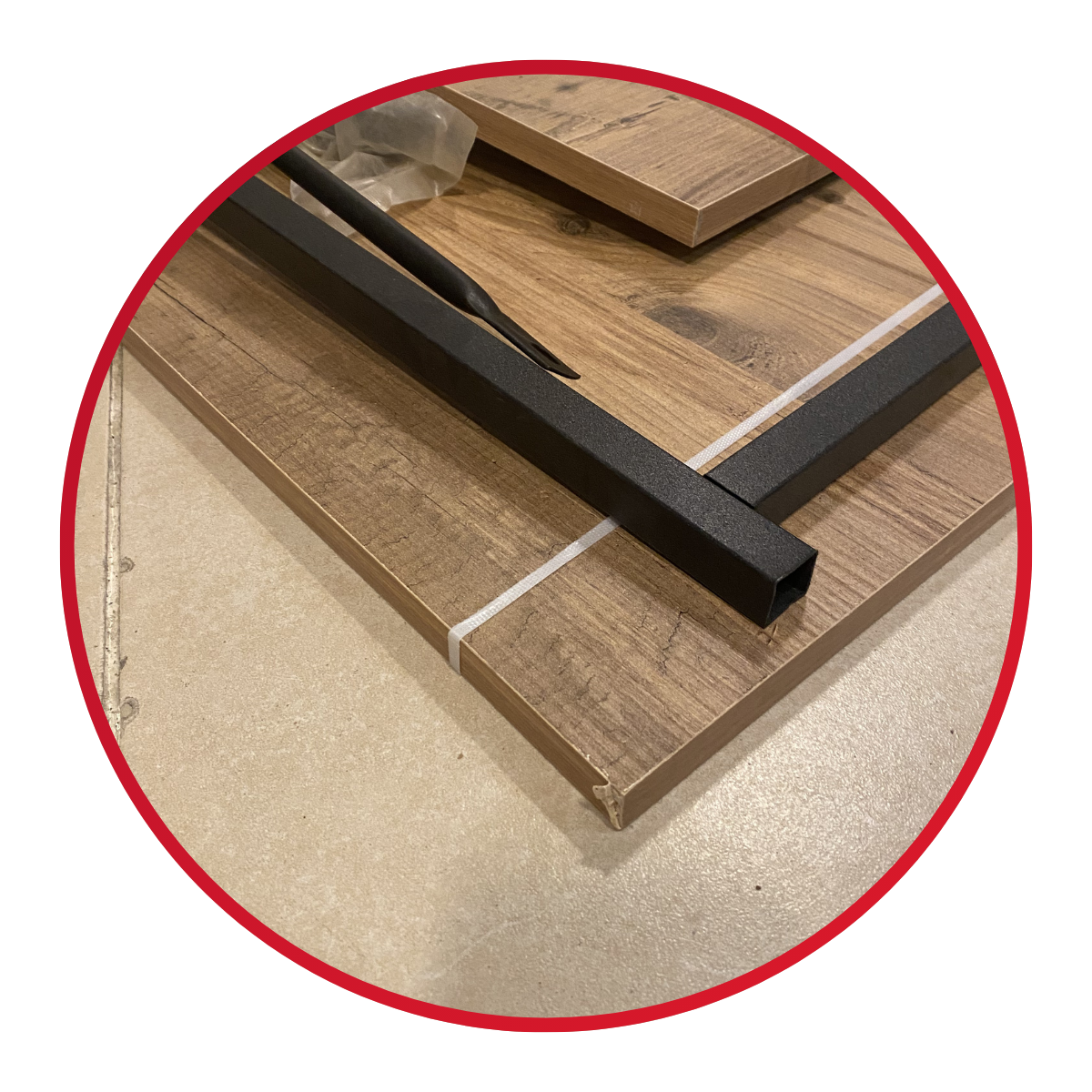 Reyo Falez 2 Raflı Çalışma Masası 60x120 - Bilgisayar Ofis Ders Masası Ceviz - OUTLET