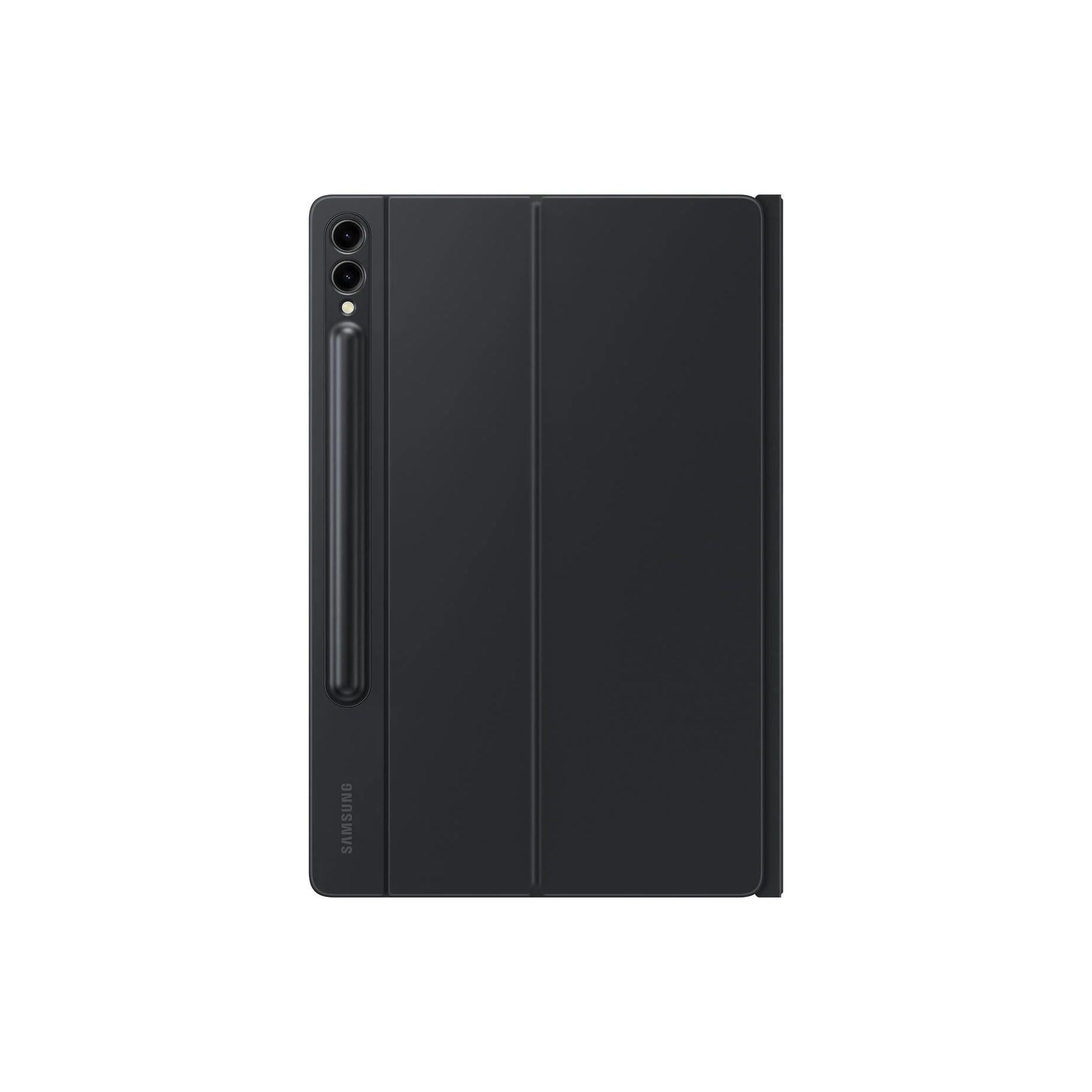 Galaxy Tab S9+ / S9 FE+ Mousepadli Klavyeli Kapaklı Kılıf - Siyah