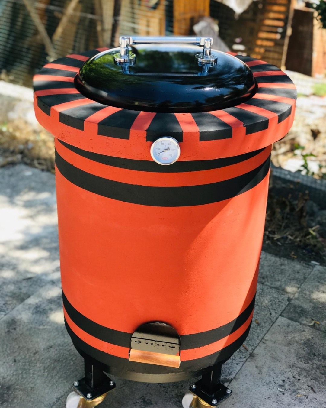 By Chef Kapaklı Termometreli Tandır Yer Fırını