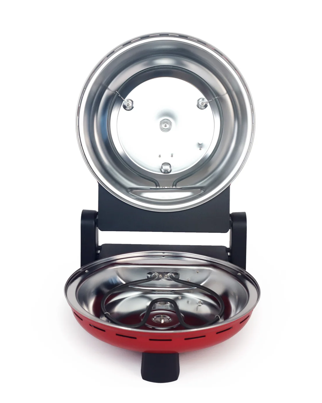 Dr.Maya Pro+ Çok Amaçlı Elektrikli Taş Fırın Tandır ve Ekmek Yapma Makinesi Kırmızı - Pizza Lahmacun Ekmek