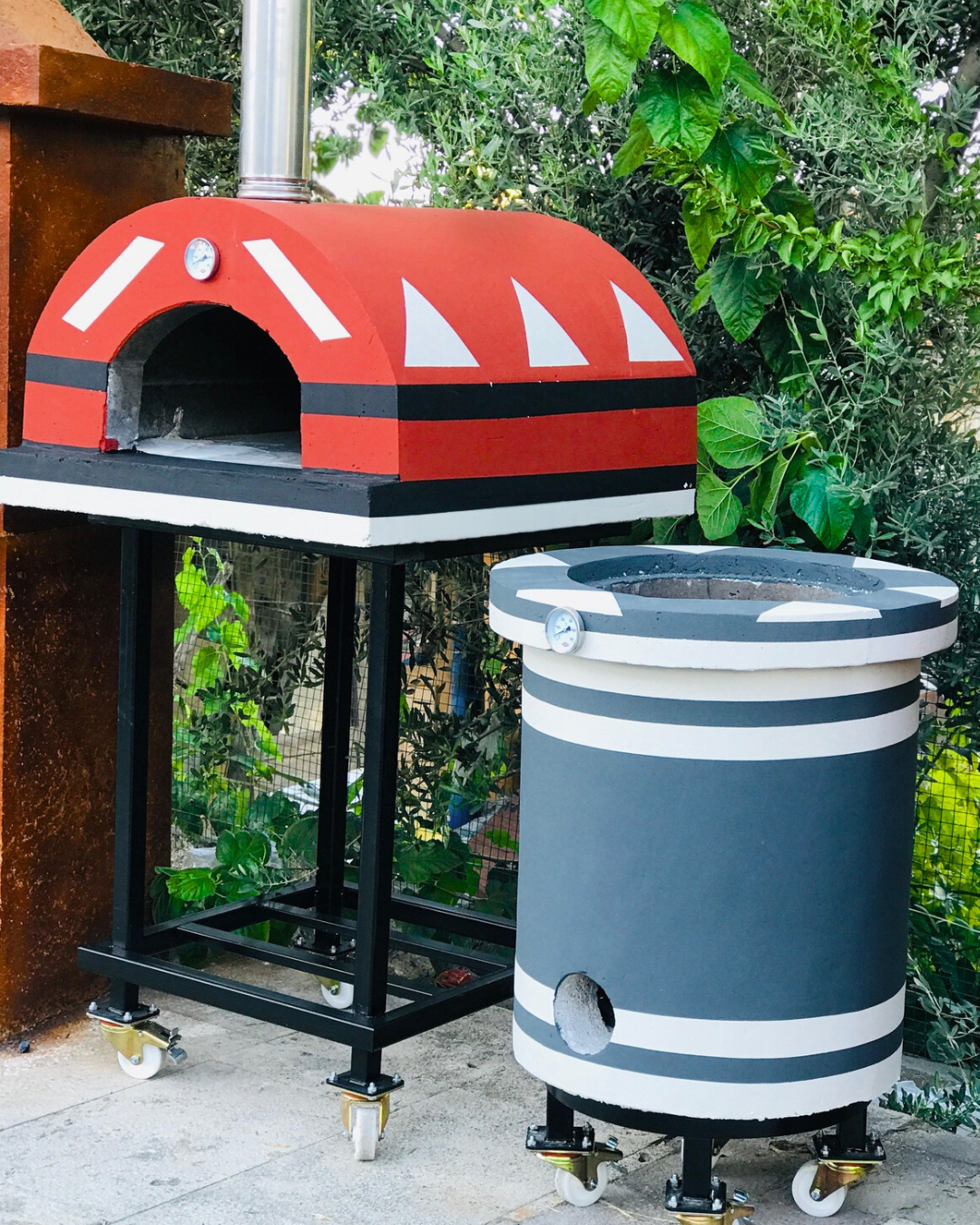 By Chef Kapaklı Termometreli Tandır Yer Fırını